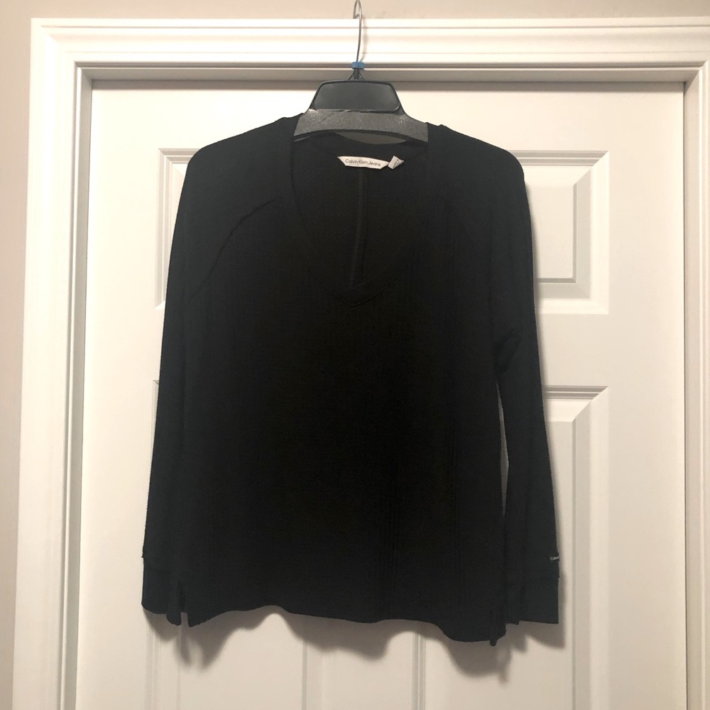 Calvin Klein Waffle Knit Top